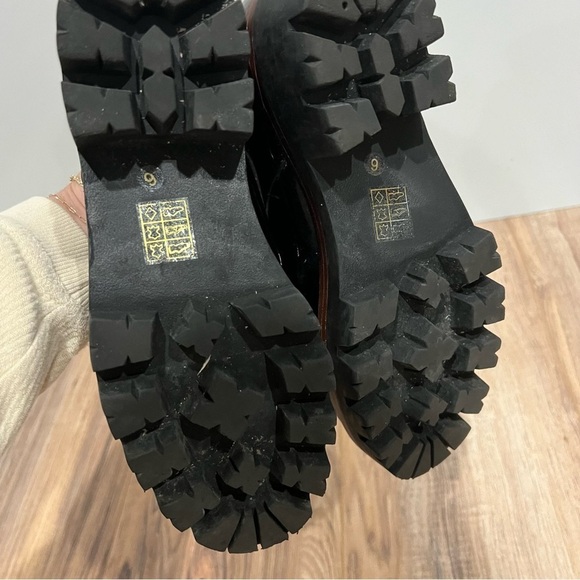 Jeffrey Campbell Trevor Oxford Black Patent Leather Shoe - Picture 8 of 9